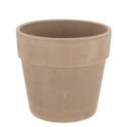 Keramik Übertopf terra choco D20cm H21cm