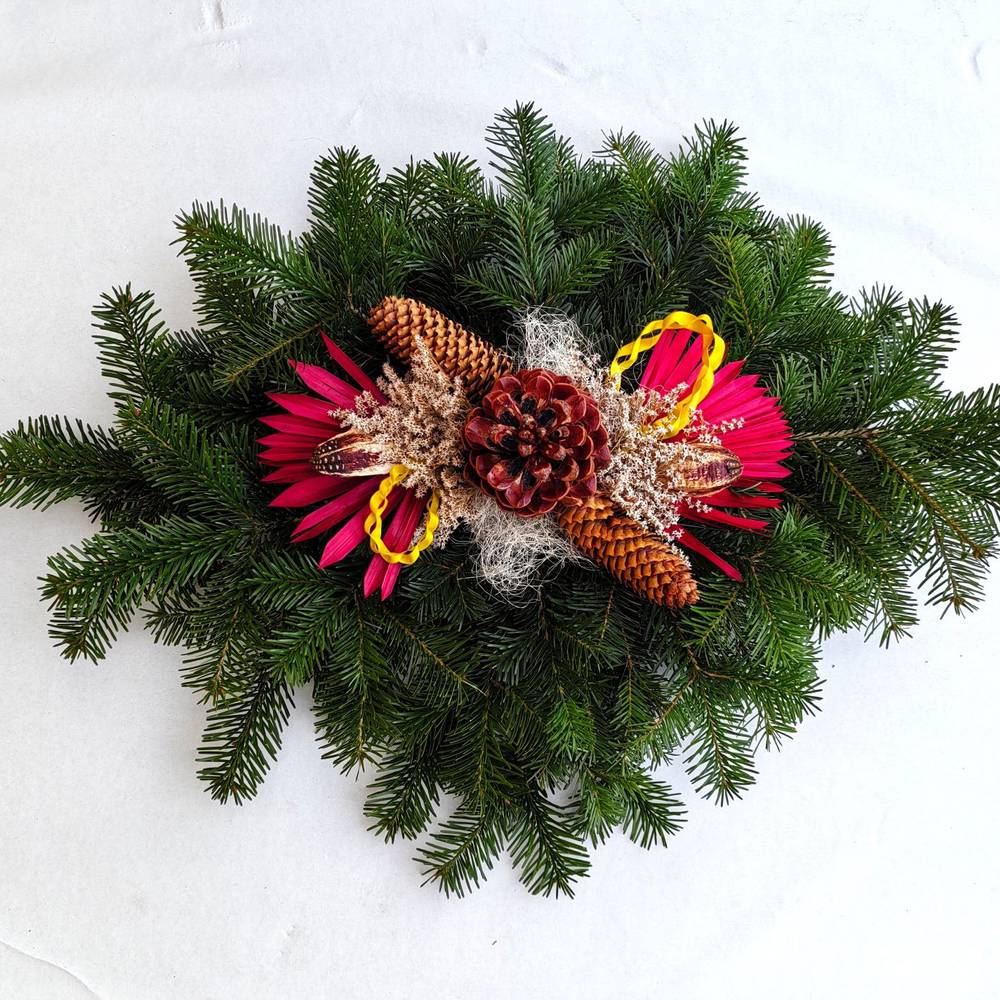 Grabdecke Zapfen 45x80cm (1350)