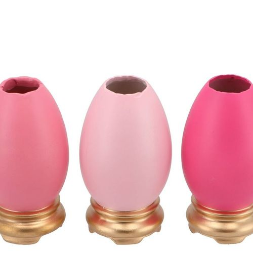 Ostereiervase rosa mix  P/1 06x06x12cm