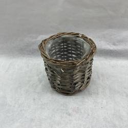 Korb Helsinki braun D12cm H10cm