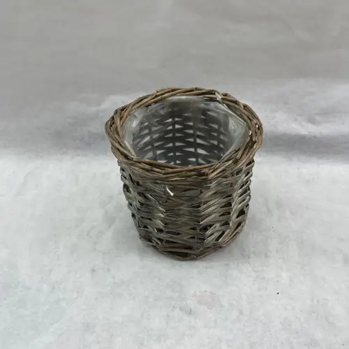 Korb Helsinki braun D12cm H10cm