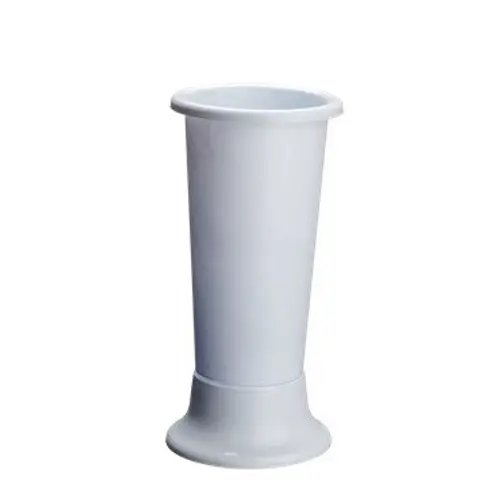 Kunststoff Vase Ideal weiss D11cm H25cm