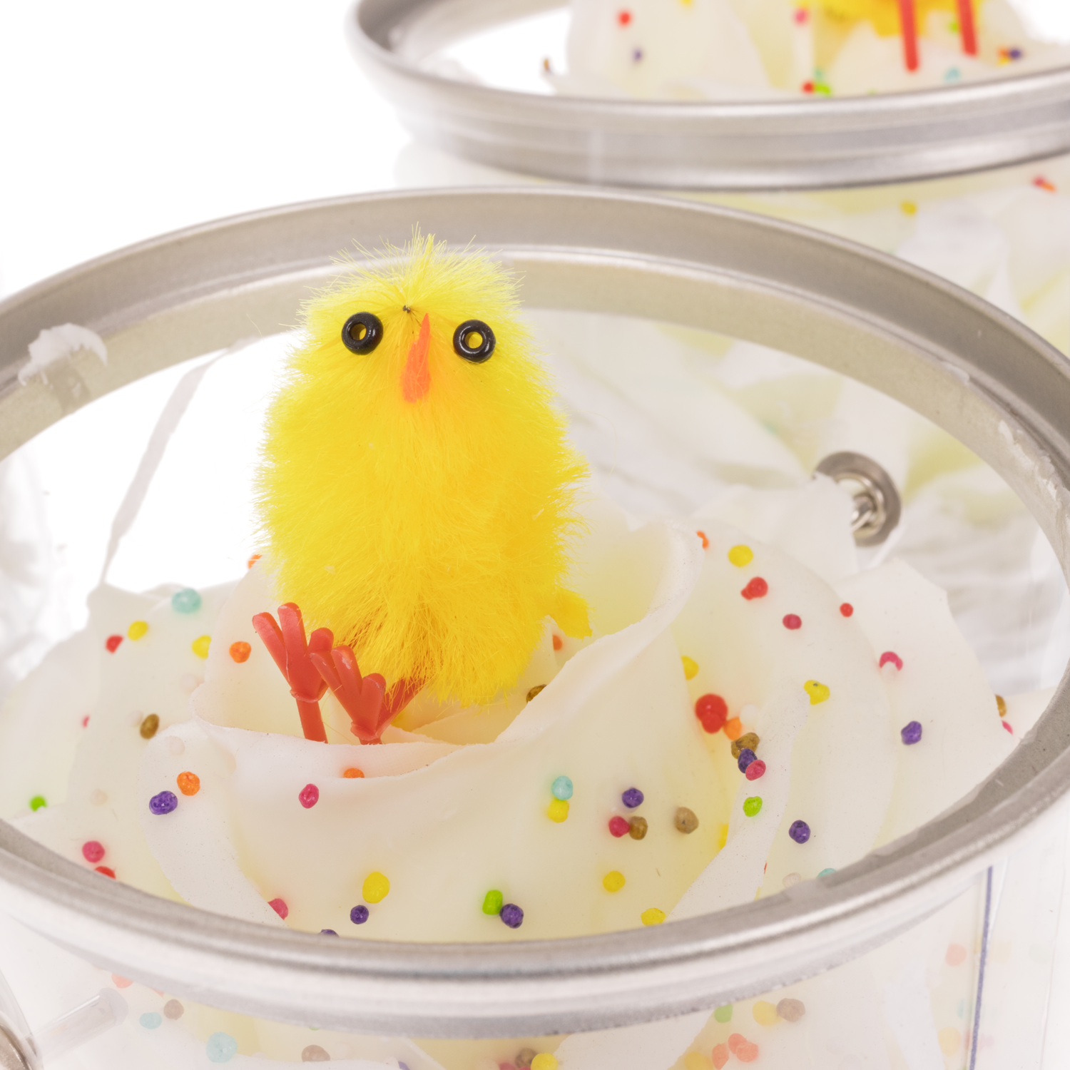 Rose wachs creme/weiss Ostern Bucket duftend