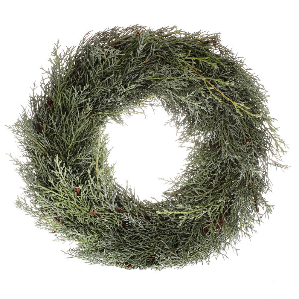 Cupressuskranz 30cm Halb Aussen 35cm