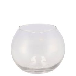 Glas Vase Kugel D13cm H10cm