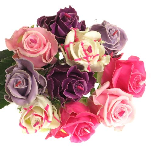 Rose wachs mix Choco Sweethart 70cm duftend