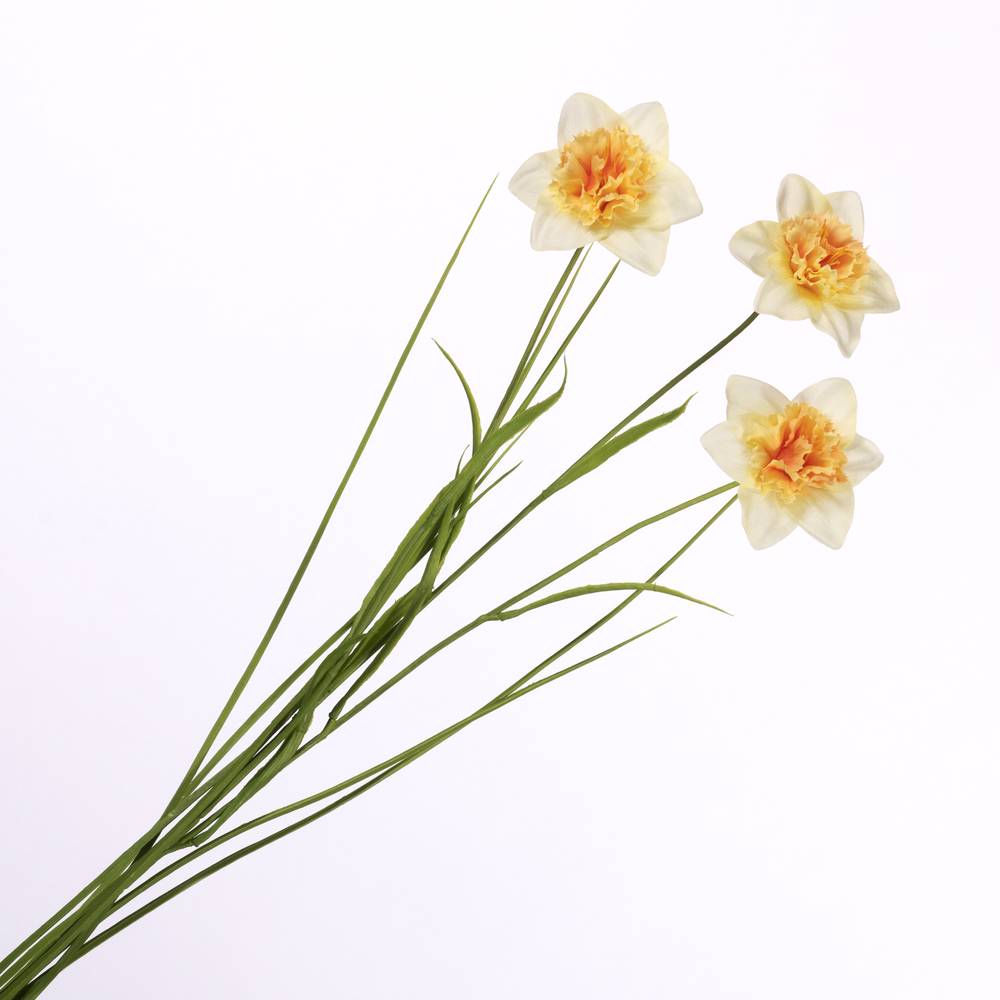 Seiden Narzisse gelb L70cm