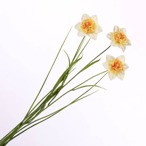 Seiden Narzisse gelb L70cm