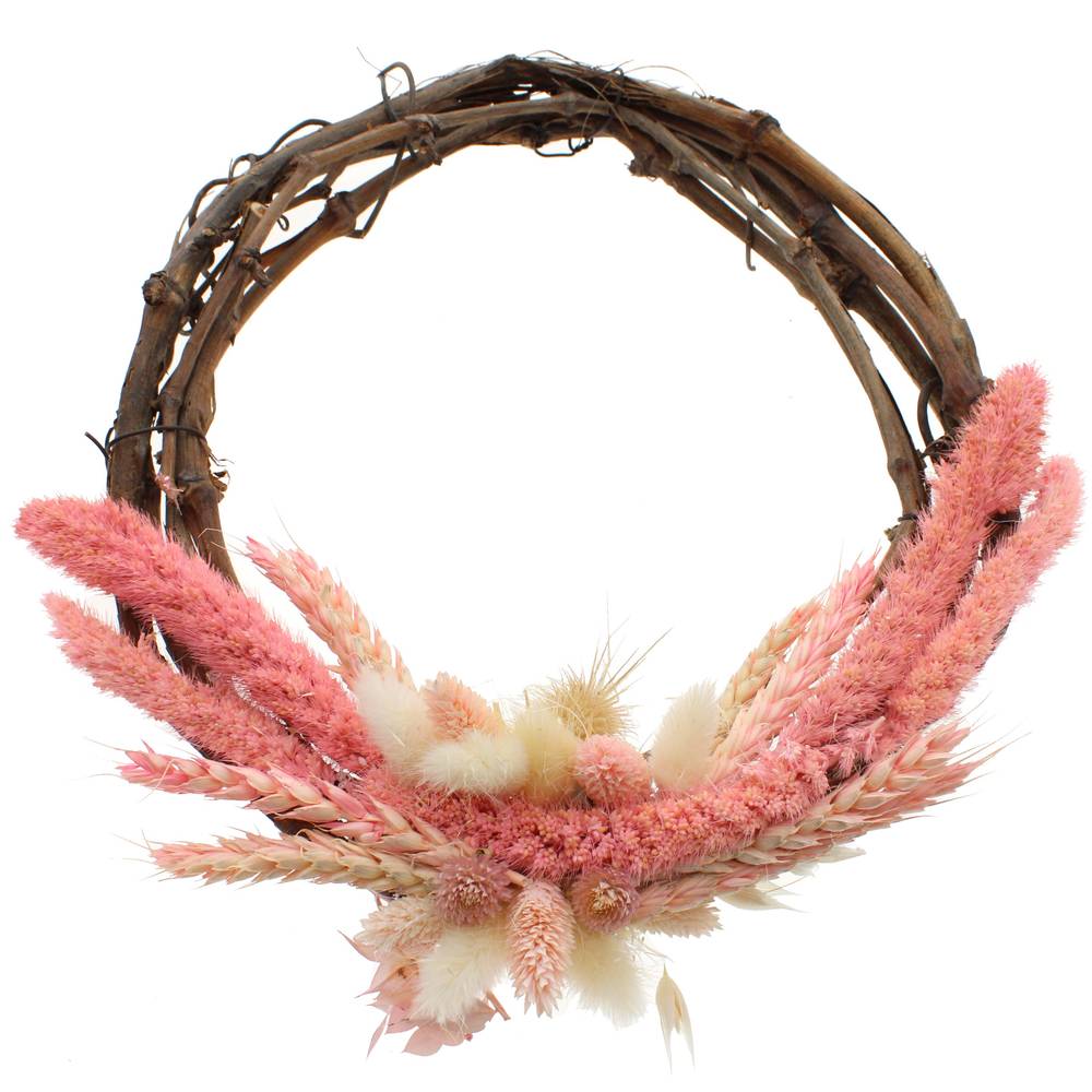 Traubenring Blüte rosa D30cm
