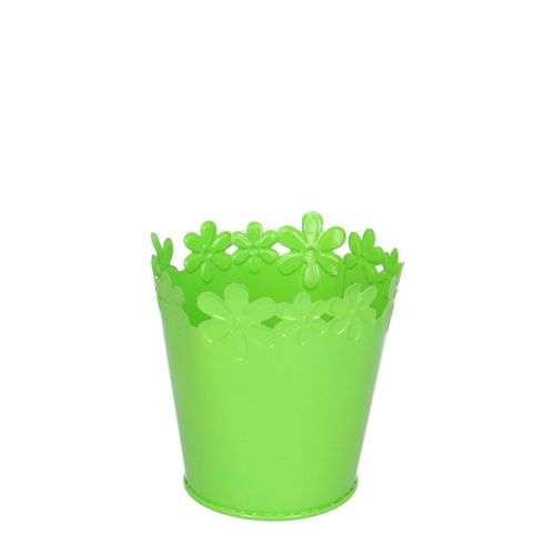 Zink Micha grün D9.5cm H8.5cm