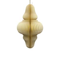 Faltbarer Hänger creme H33cm D20cm