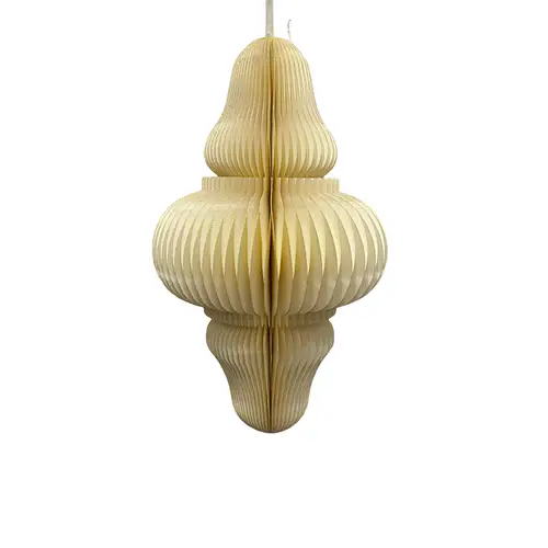 Faltbarer Hänger creme H33cm D20cm