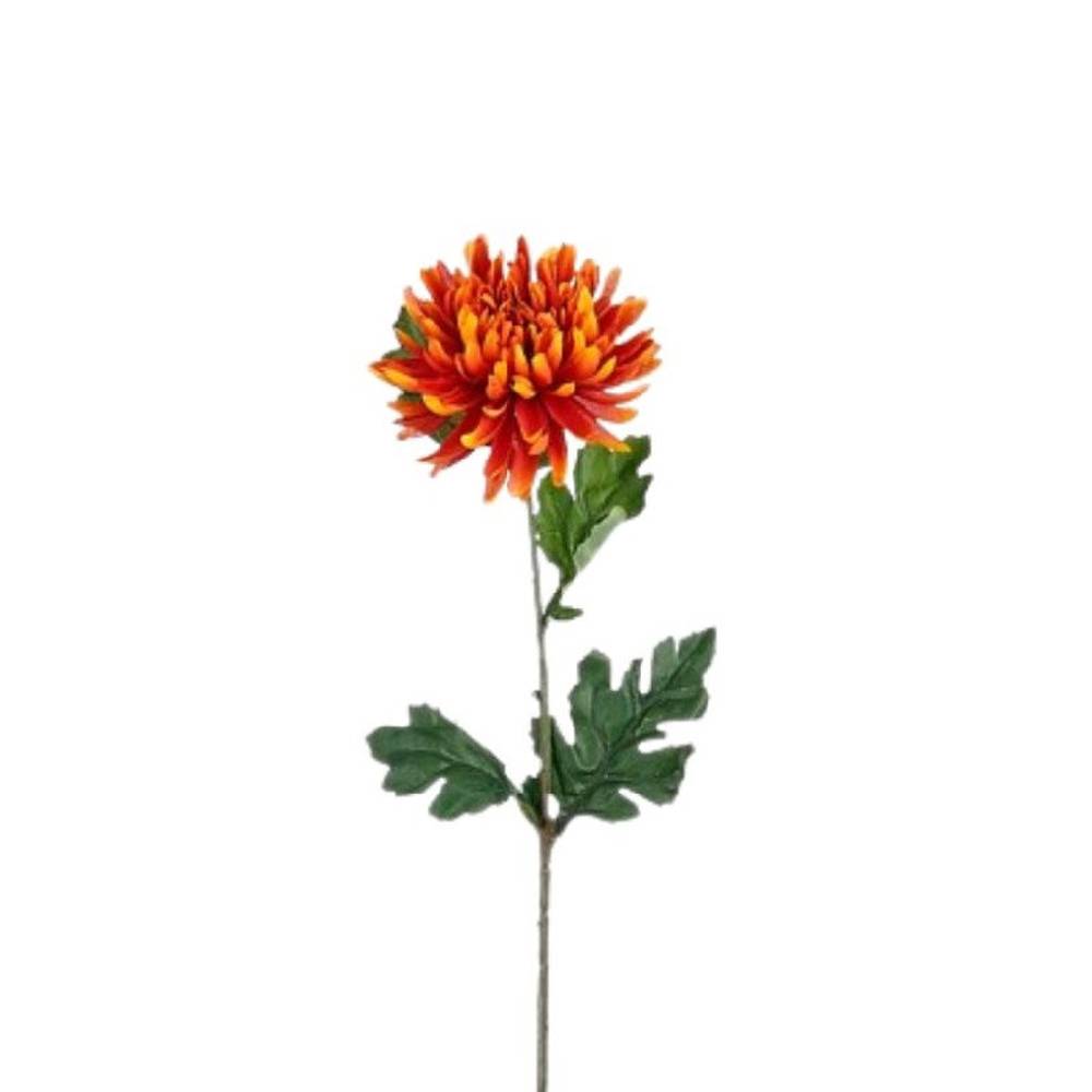 Seiden Chrysant orange L60cm