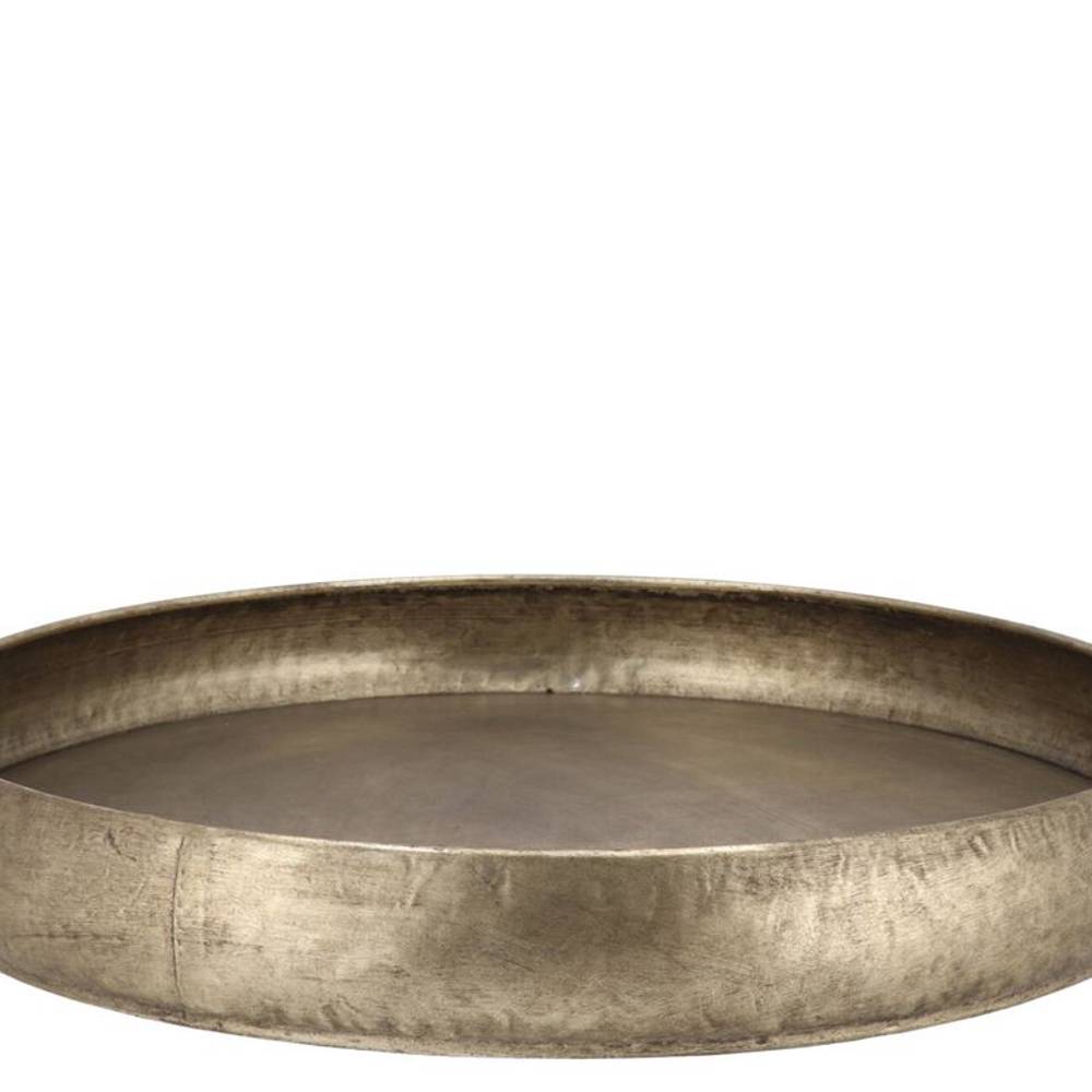 Metall Teller Kaya Edge gold 47x06cm