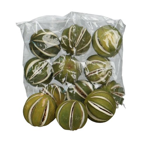 Trocken Apfelsinenfrüchte grün D04cm 250gr