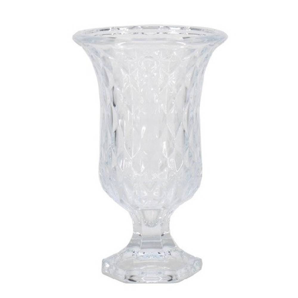 Glas Vase Urne D17.5cm H28cm