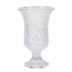 Glas Vase Urne D17.5cm H28cm