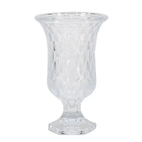 Glas Vase Urne D17.5cm H28cm