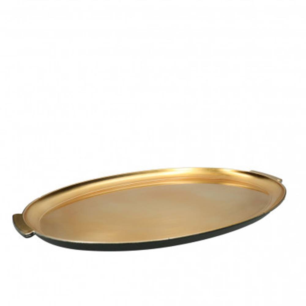 Melamine Schale gold 38x31x02cm