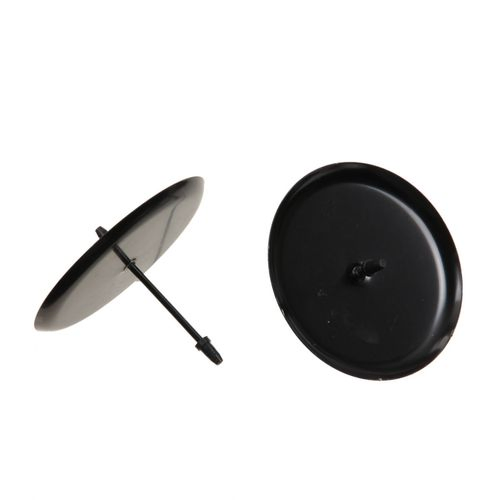 Kerzenständer Eisen schwarz D07cm x4