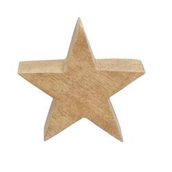 Weihnachtsstern Mango natur D10cm H10cm
