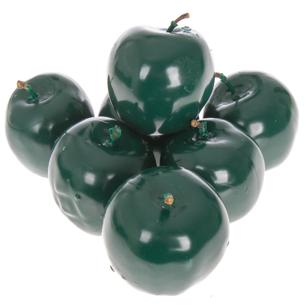 Apfel grün Tanne Wachs D5cm
