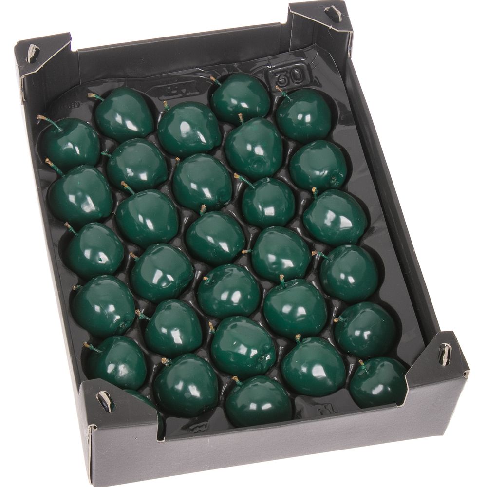 Apfel grün Tanne Wachs D5cm