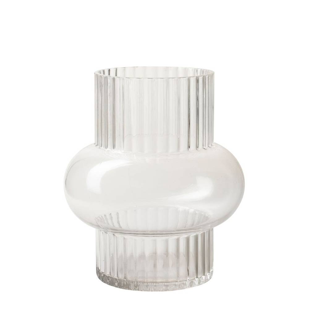 Glas Vase Willeke D16.5cm H20cm