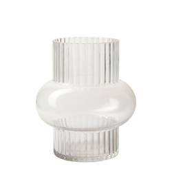 Glas Vase Willeke D16.5cm H20cm