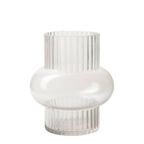 Glas Vase Willeke D16.5cm H20cm