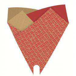 Tüte Kraft Luz rot 50x44cm x50