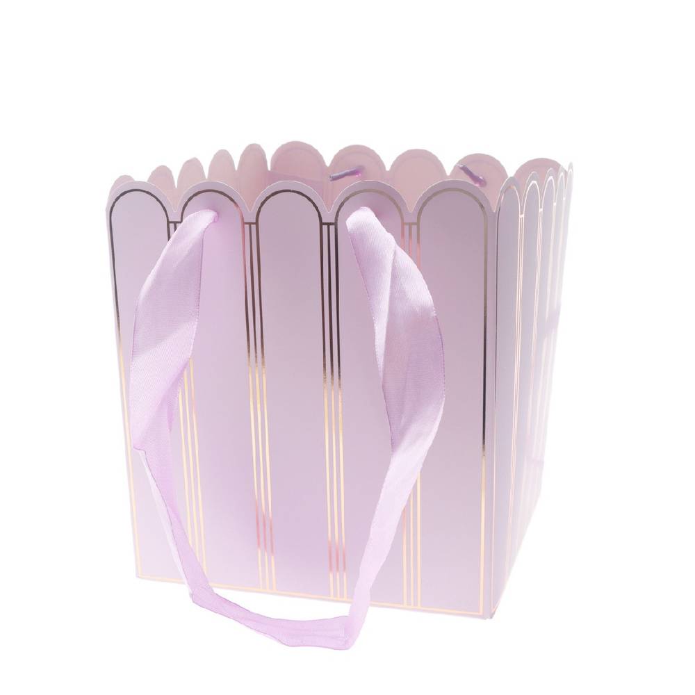 Tasche Indy lila 16x16x18cm 