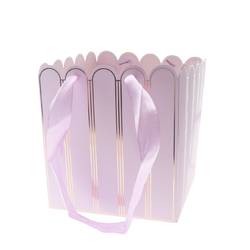 Tasche Indy lila 16x16x18cm 