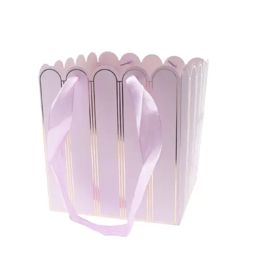 Tasche Indy lila 16x16x18cm 