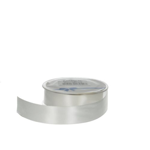 Band Satin weiss 25mm 25m
