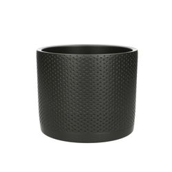 Keramik Übertopf Ewi anthrazit D15.5cm H13cm