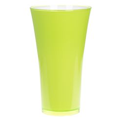 Kunststoff Vase Fizzy hell grün D20cm H35cm