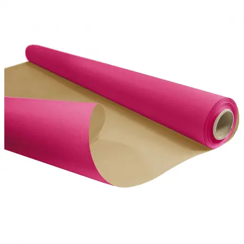 Papier Rolle 80cm braun/fuchsia 60gr 50m
