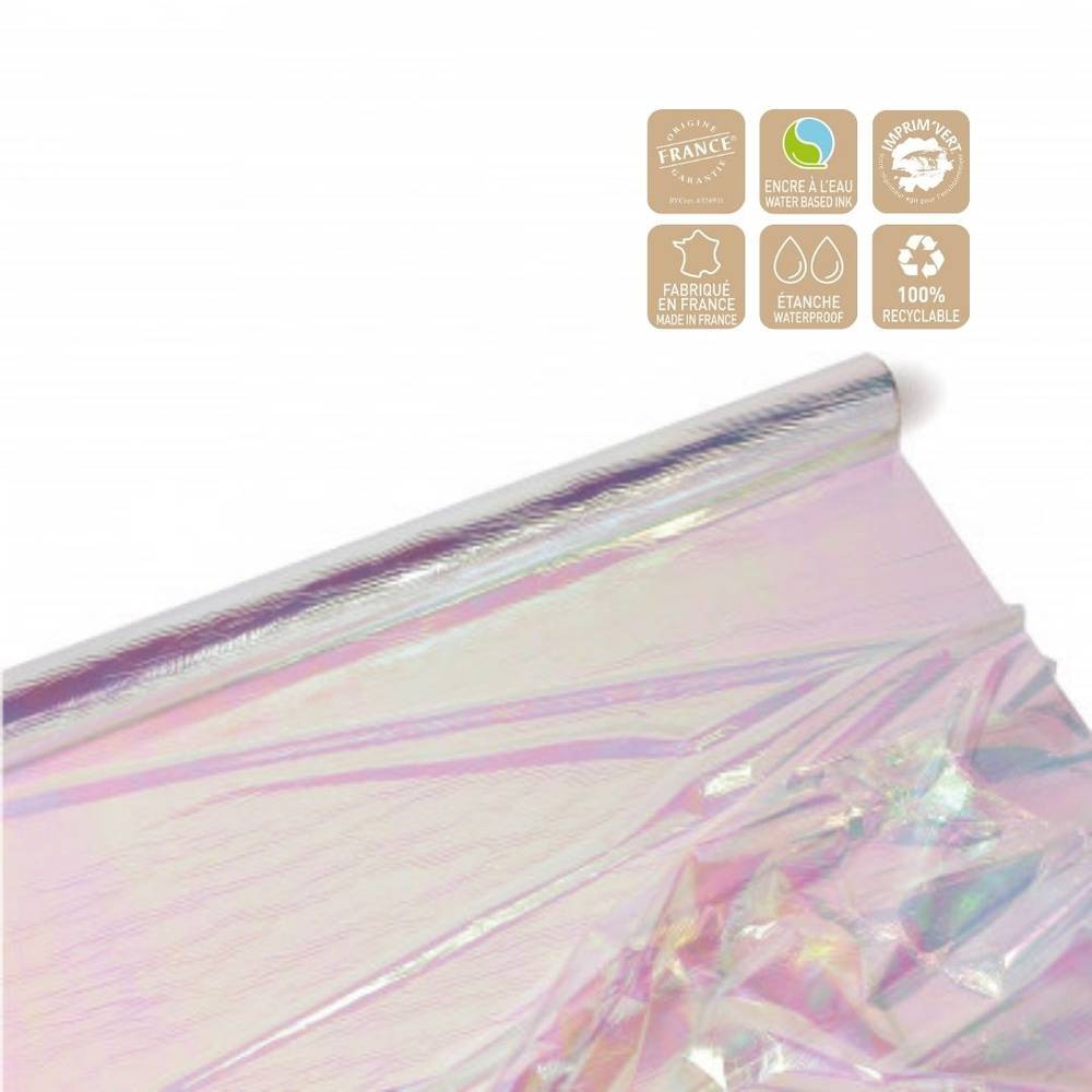 Folie Rolle 100cm Irisdescent 10m