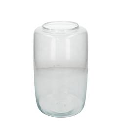 Glas Vase Pip D17cm H28cm