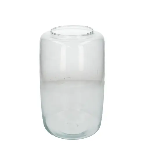 Glas Vase Pip D17cm H28cm