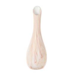 Keramik Vase Marmor lachs D07cm H21cm