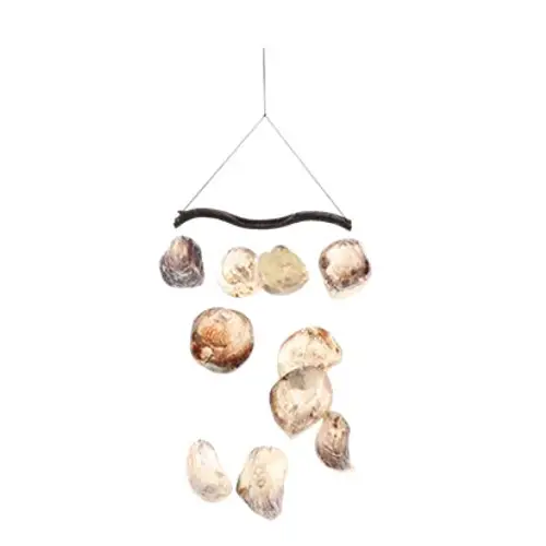 Hänger Muschel natur D32cm H45cm