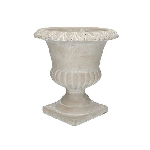 Keramik Übertopf Zelbio grau D23.5cm H24.5cm