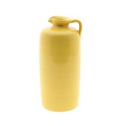 Keramik Vase Jarro gelb D14cm H31cm