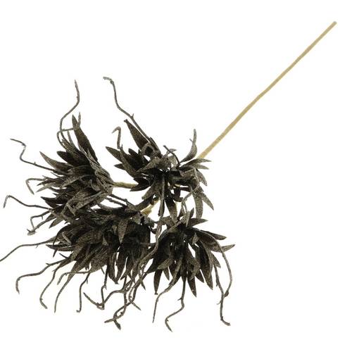 Spinnen-Nelke auf stab dunkel grün L55cm D10cm