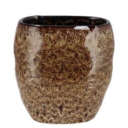 Keramik Vase Dana braun 26x18x27cm