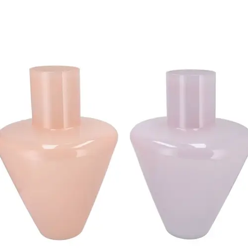 Glas Vase Beau rosa mix 22x22x30cm