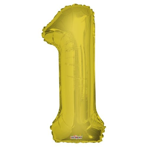 Ballon 1 gold 85cm
