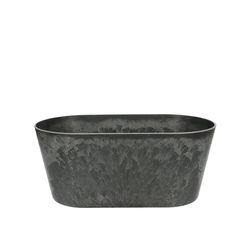 Melamine Schale oval grau 27x15x11cm